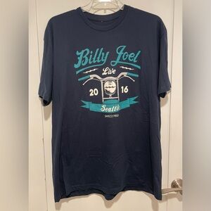 Billy Joel Concert Tee. Live at Safeco Field (WA) 2016 XXL